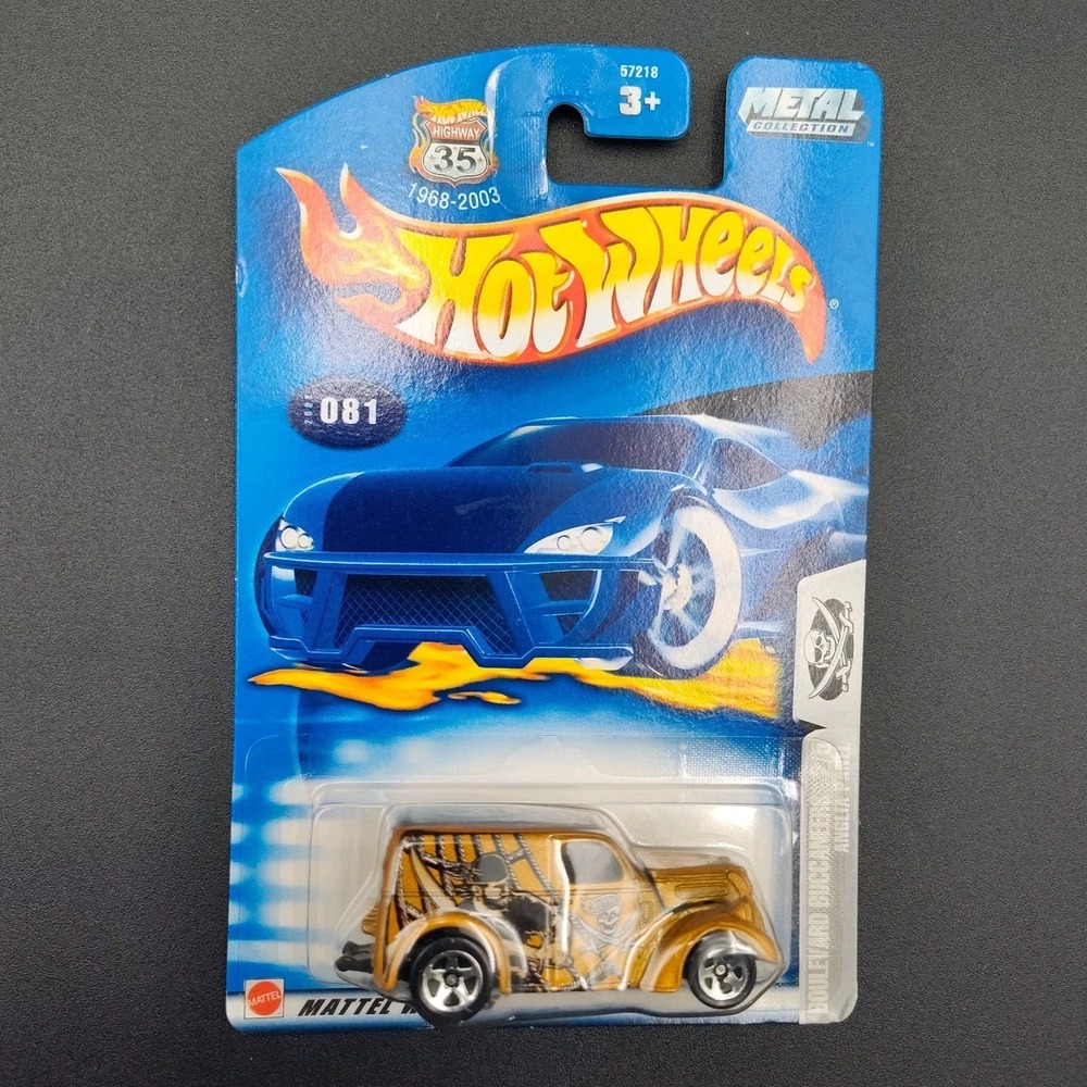 Hot Wheels Boulevard Buccaneers 2/5 #81 2003 Toy Car ANGLIA PANEL BB19.2ON3354